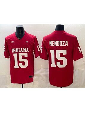Fernando Mendoza 15 Vapor Crimson Stitched Jersey Red